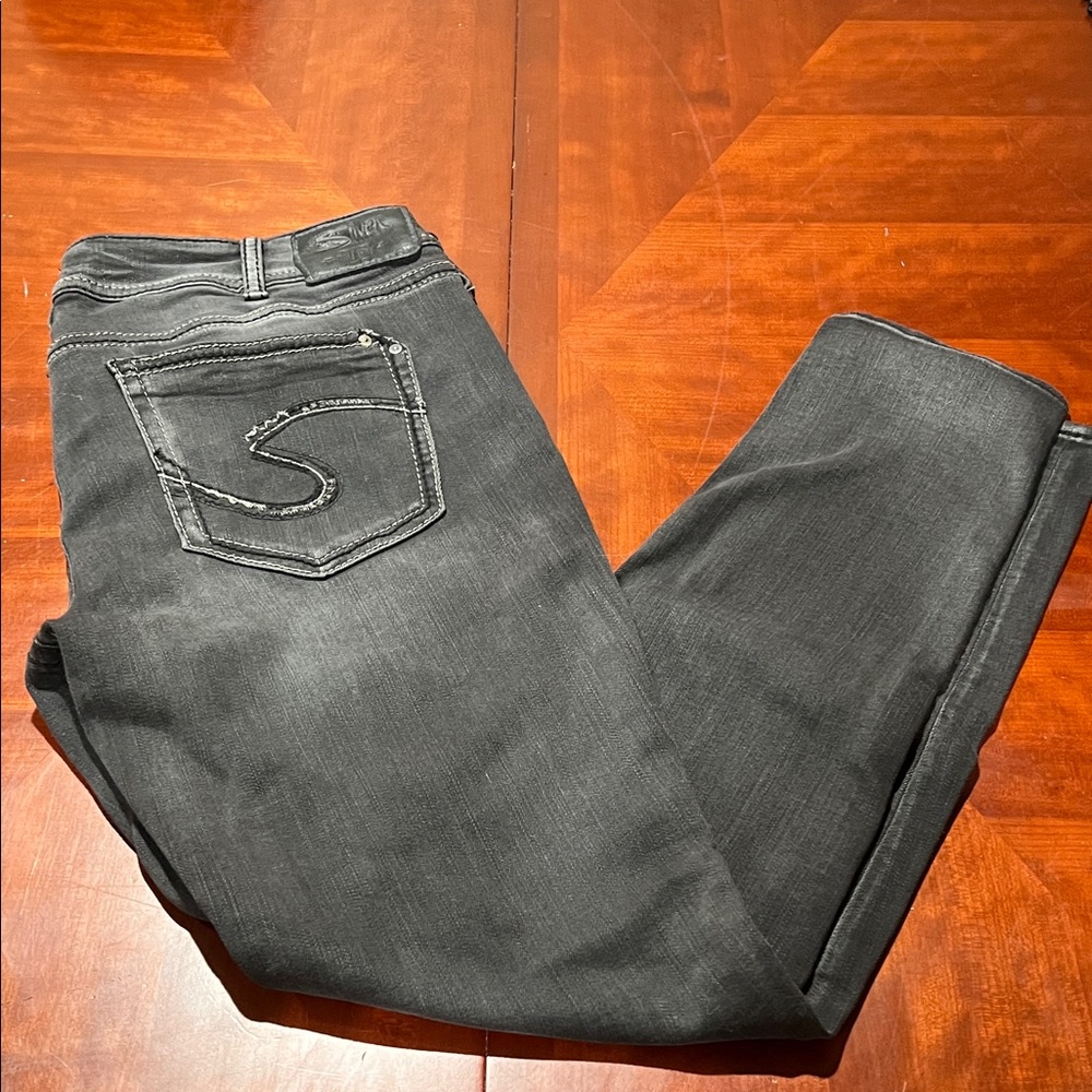 Silver Jeans Women's Charcoal Skinny Jeans
